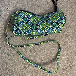 Vera Bradley Floral and Geometric Crossbody Bag